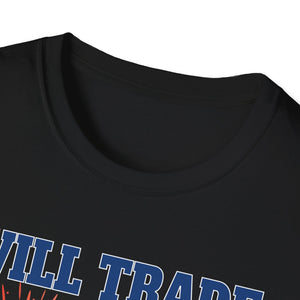 Will Trade Sister For Firecrackers T-Shirt - Patriotic 4th of July Tee