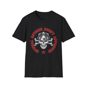Officer Doofy Approved Skull T-Shirt — Police Humor Graphic Tee