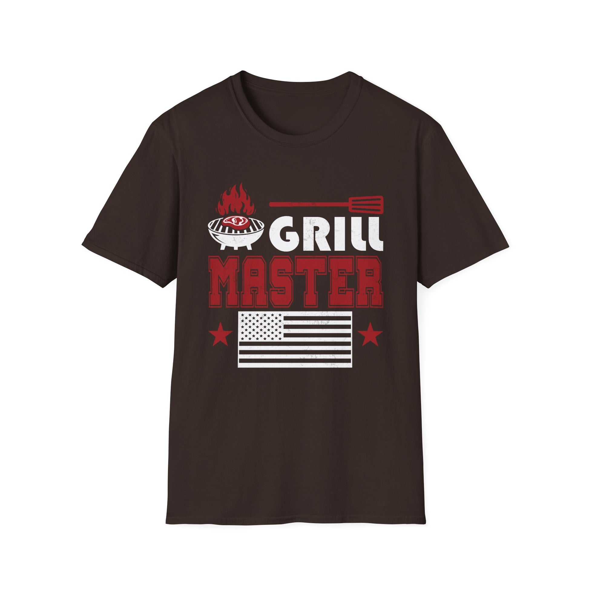 Grill Master T-Shirt — Patriotic BBQ Chef Tee