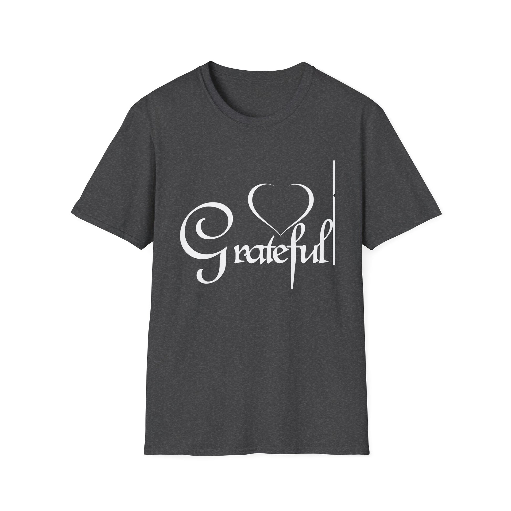 Grateful Heart T-Shirt — Inspirational Thankful Graphic Tee