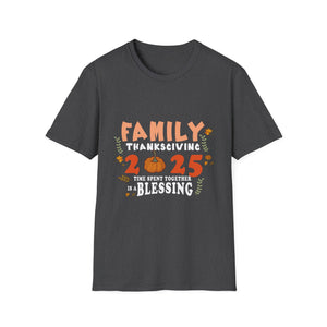Family Thanksgiving 2024 Thanksgiving Crew Matching  Unisex T-Shirt