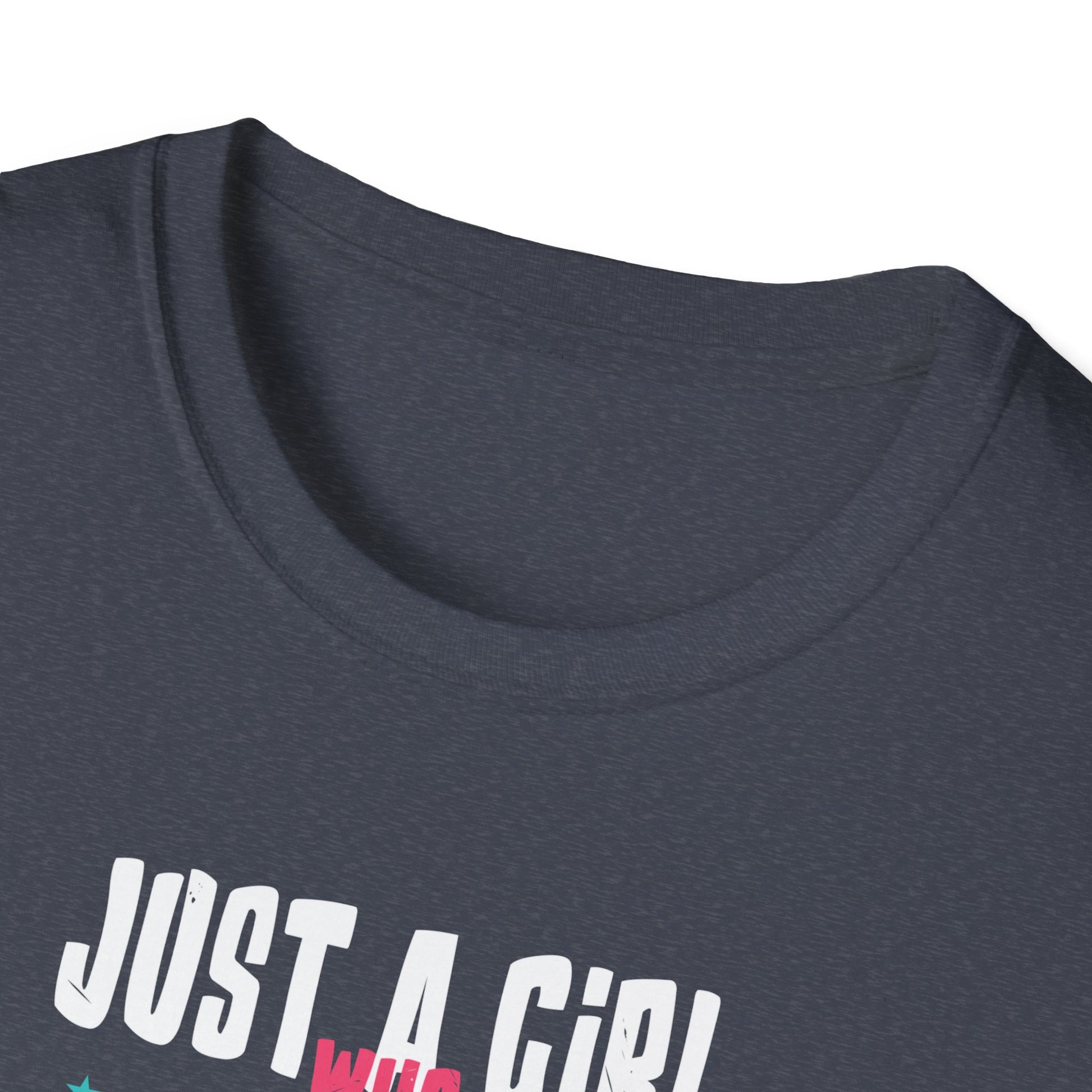 Just A Girl Who Loves Anime And K-Pop African American Afro Unisex T-Shirt
