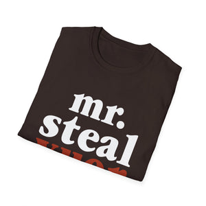 Mr. Steal Your Pie T-Shirt — Funny Thanksgiving Dessert Lover Tee  Unisex T-Shirt