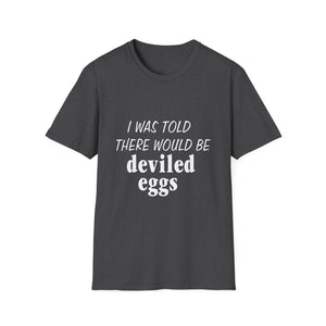 Deviled Eggs Funny Graphic T-Shirt — 