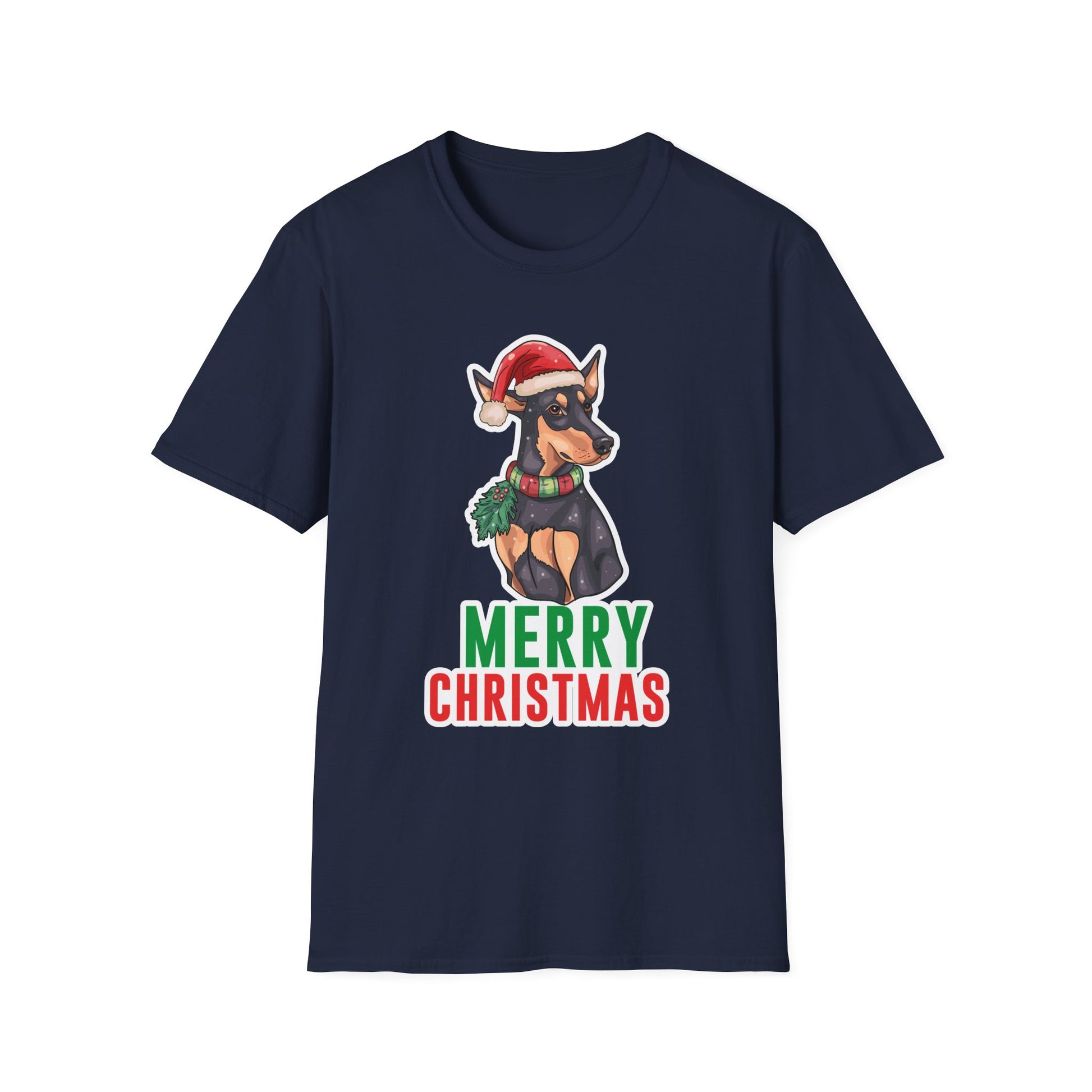 Blue Heeler With Christmas Sweater  Merry Christmas Unisex T-Shirt