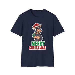 Blue Heeler With Christmas Sweater  Merry Christmas Unisex T-Shirt