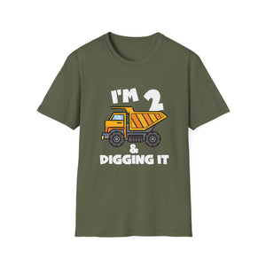 2nd Birthday Dump Truck T-Shirt — 