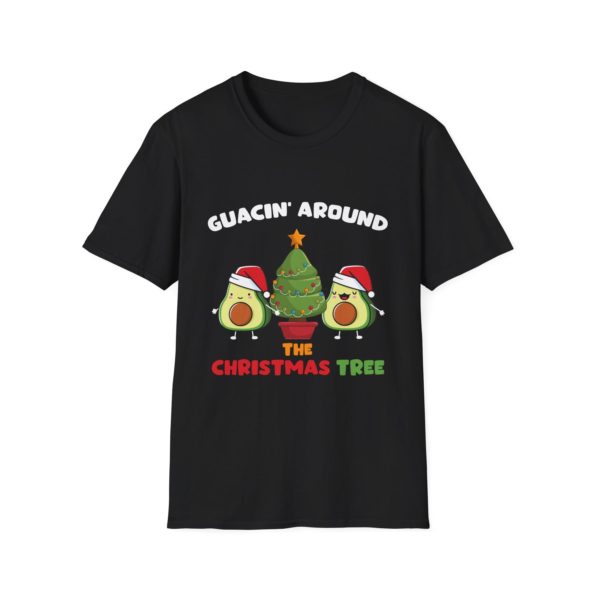 Guacin' Around the Christmas Tree T-Shirt — Funny Avocado Holiday Tee
