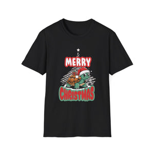Xmas Turtle Christmas Tree Funny Christmas Merry Christmas Unisex T-Shirt