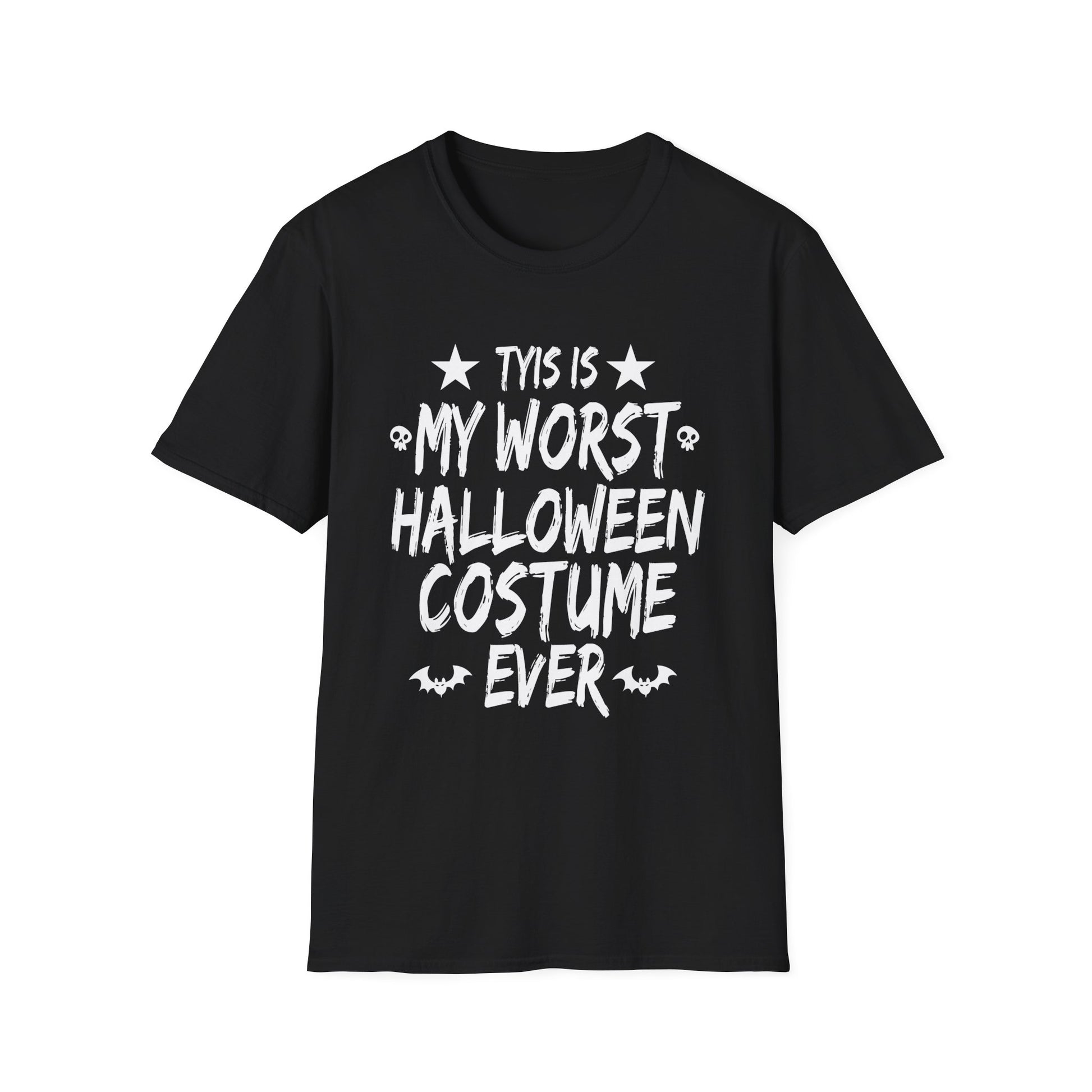 Halloween T-Shirt - "This Is My Worst Halloween Costume Ever" Funny Graphic Tee