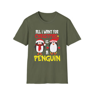 Christmas Penguin T-Shirt — 