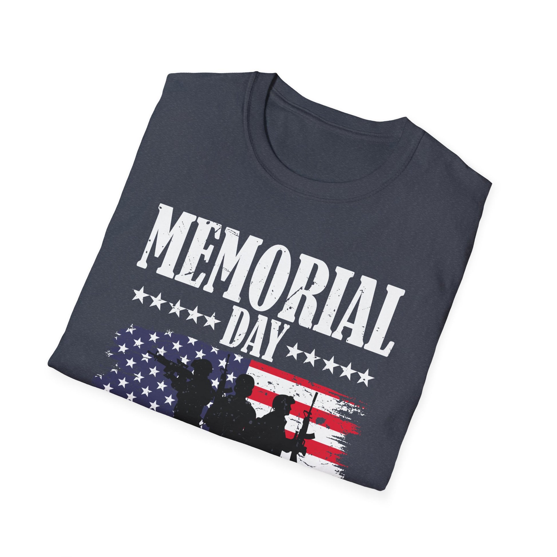 Memorial Day USA Flag Remember Honor Patriot Men Women Kids Unisex T-Shirt