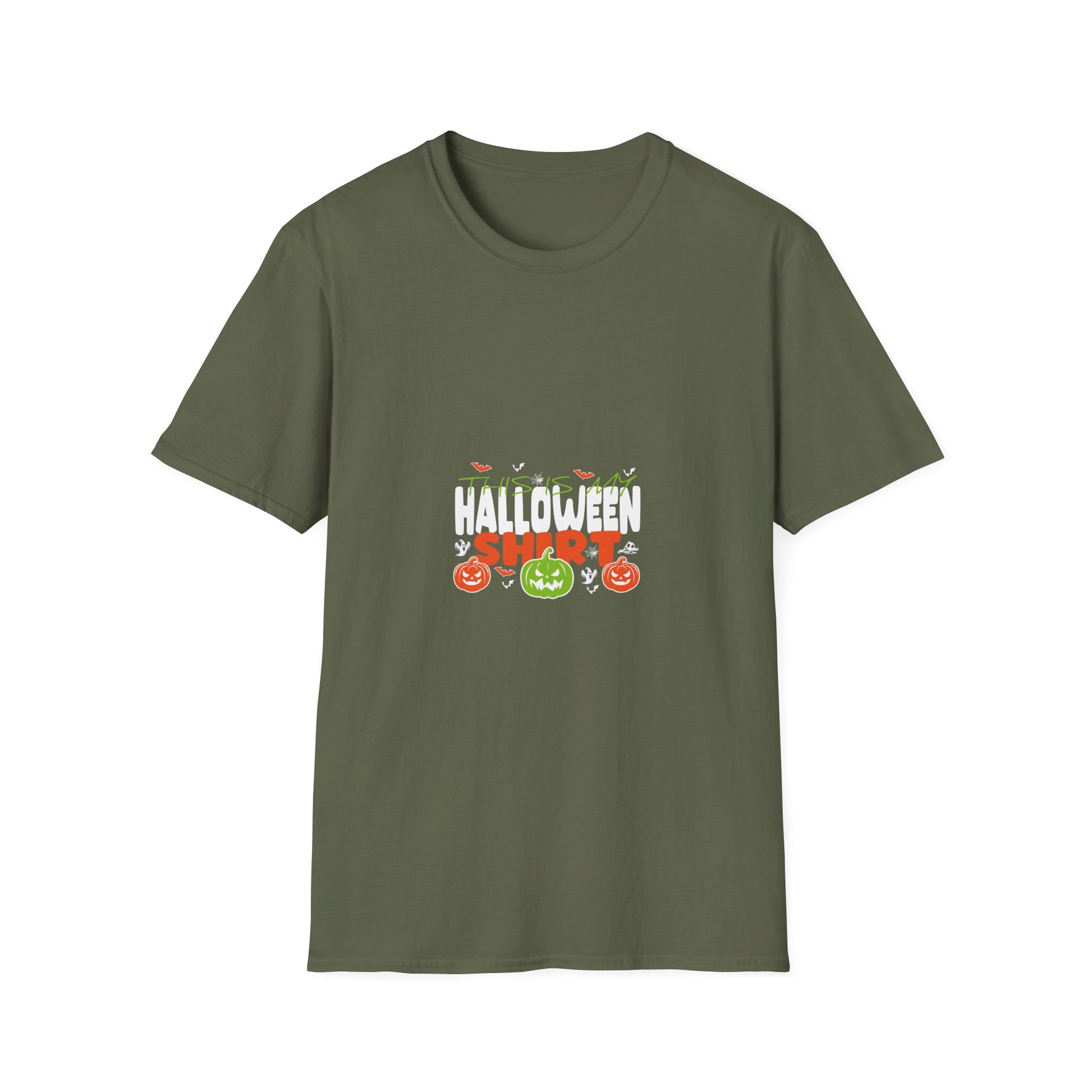 Halloween Shirt with Jack-O'-Lanterns — Cute Spooky Pumpkin Tee