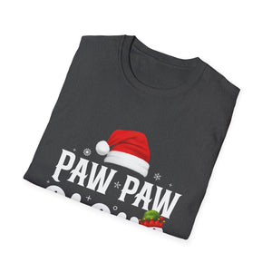 Paw Paw Claus Christmas Santa Family Matching Pajamas Xmas T-Shirt