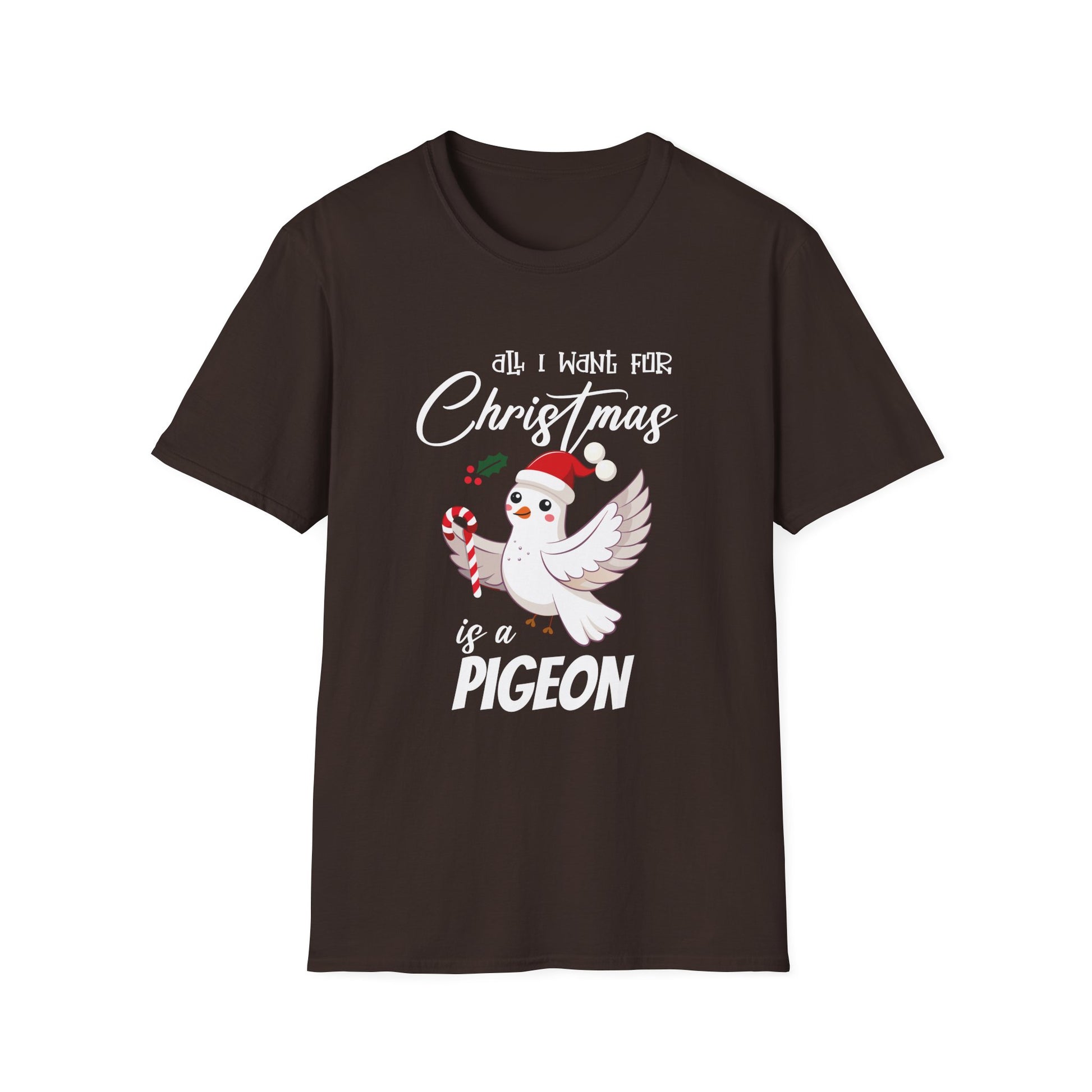 Christmas Is Better With A Pigeon Ugly Christmas Sweater Unisex T-Shirt