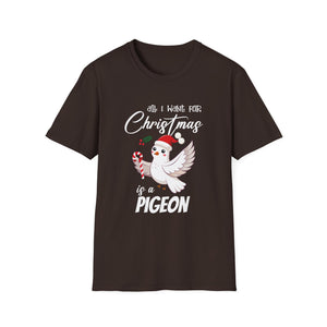 Christmas Is Better With A Pigeon Ugly Christmas Sweater Unisex T-Shirt