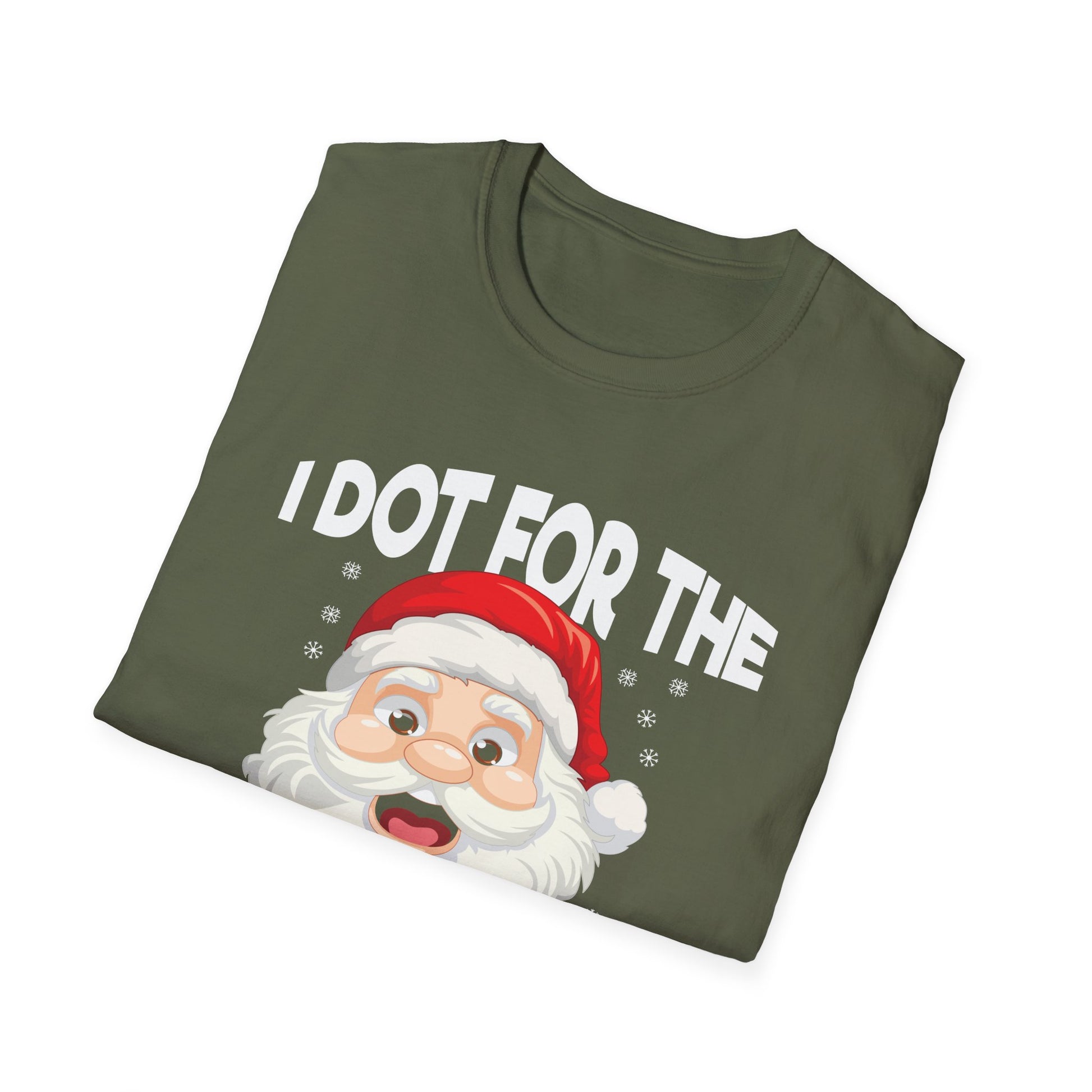 Santa "I Dot For The Ho's" Christmas T-Shirt