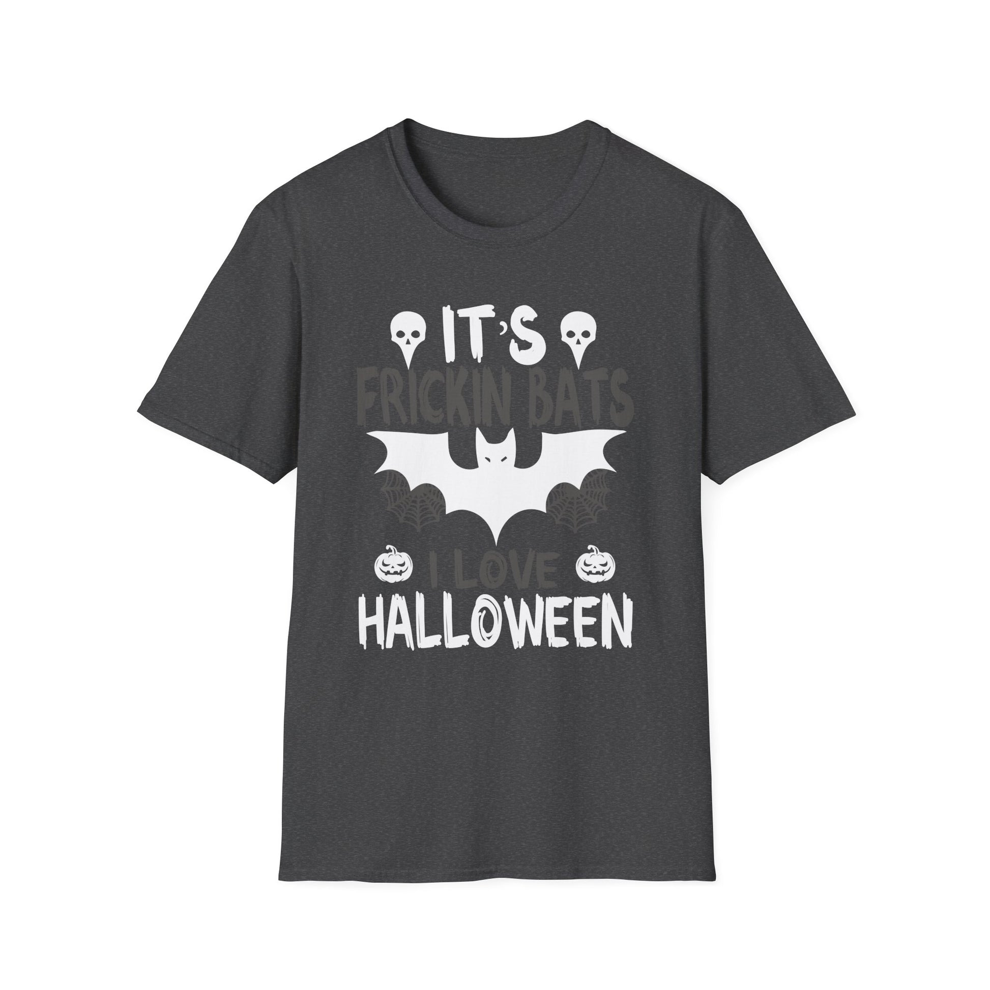 Halloween Bat Tee — "It's Frickin Bats I Love Halloween" Graphic T-Shirt