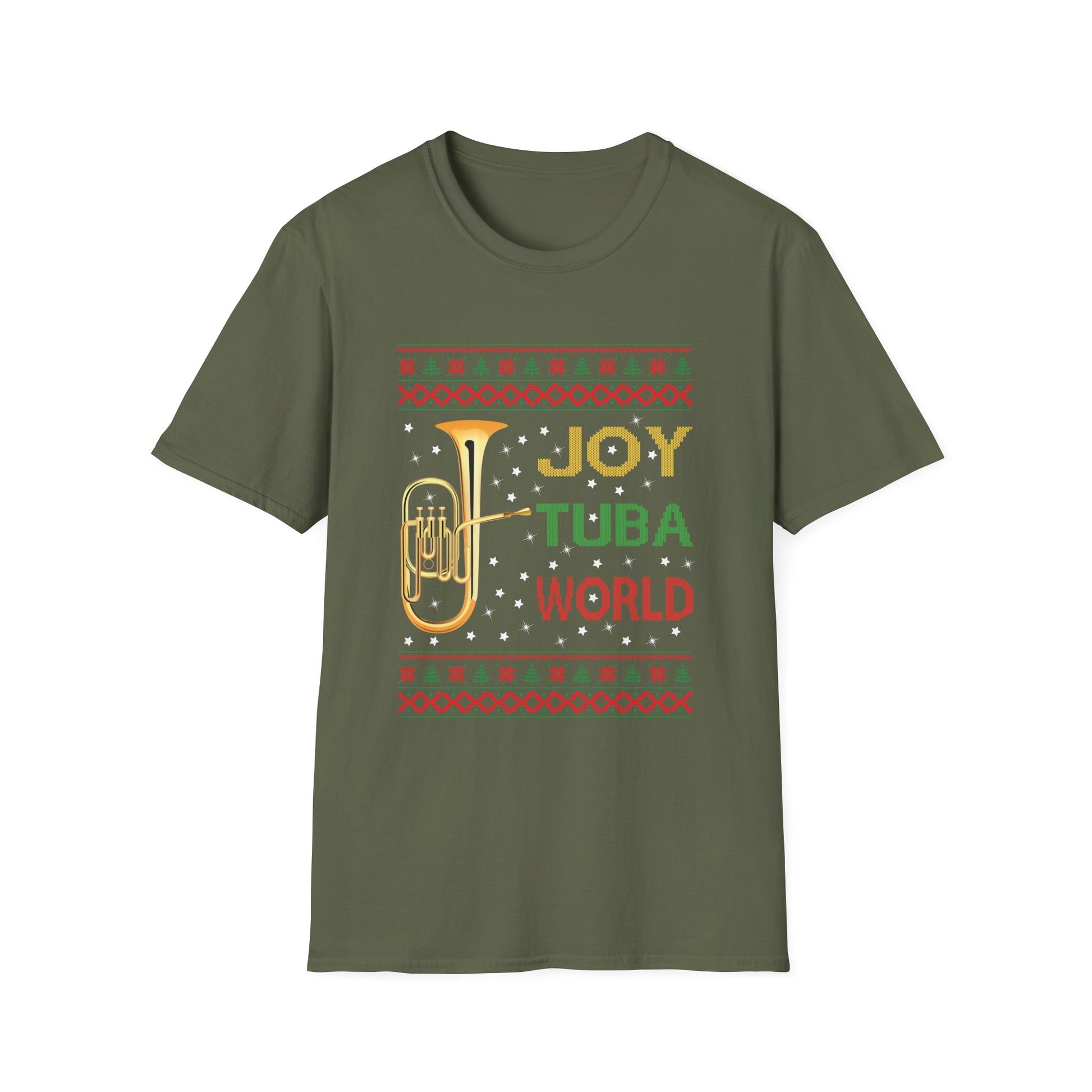 Radiologist Have A Rad Christmas Radiology Ugly Christmas T-Shirt-productor-mockup