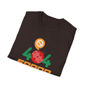 Anti Christmas Ugly Christmas 404 Error Christmas Unisex T-Shirt