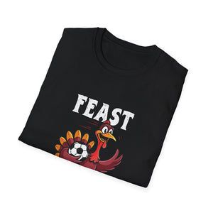 Football Thanksgiving Feast Mode Turkey Thanksgiving  Unisex T-Shirt
