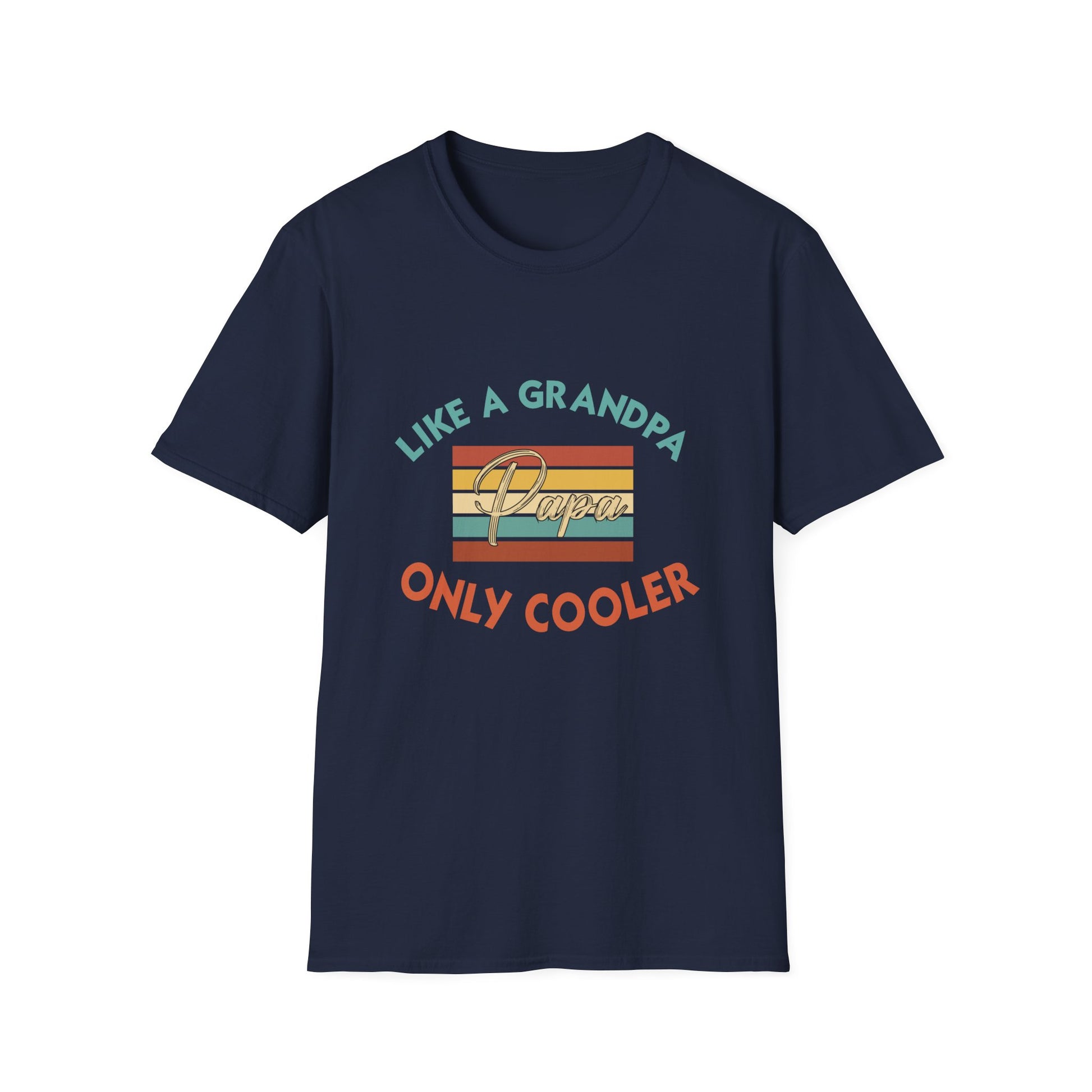 Cool Grandpa Retro Tee – "Like a Grandpa, Only Cooler" Graphic T-Shirt