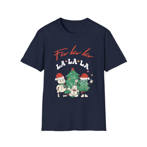 Fa La La La La La Christmas Tree Christmas T-Shirt Unisex T-Shirt