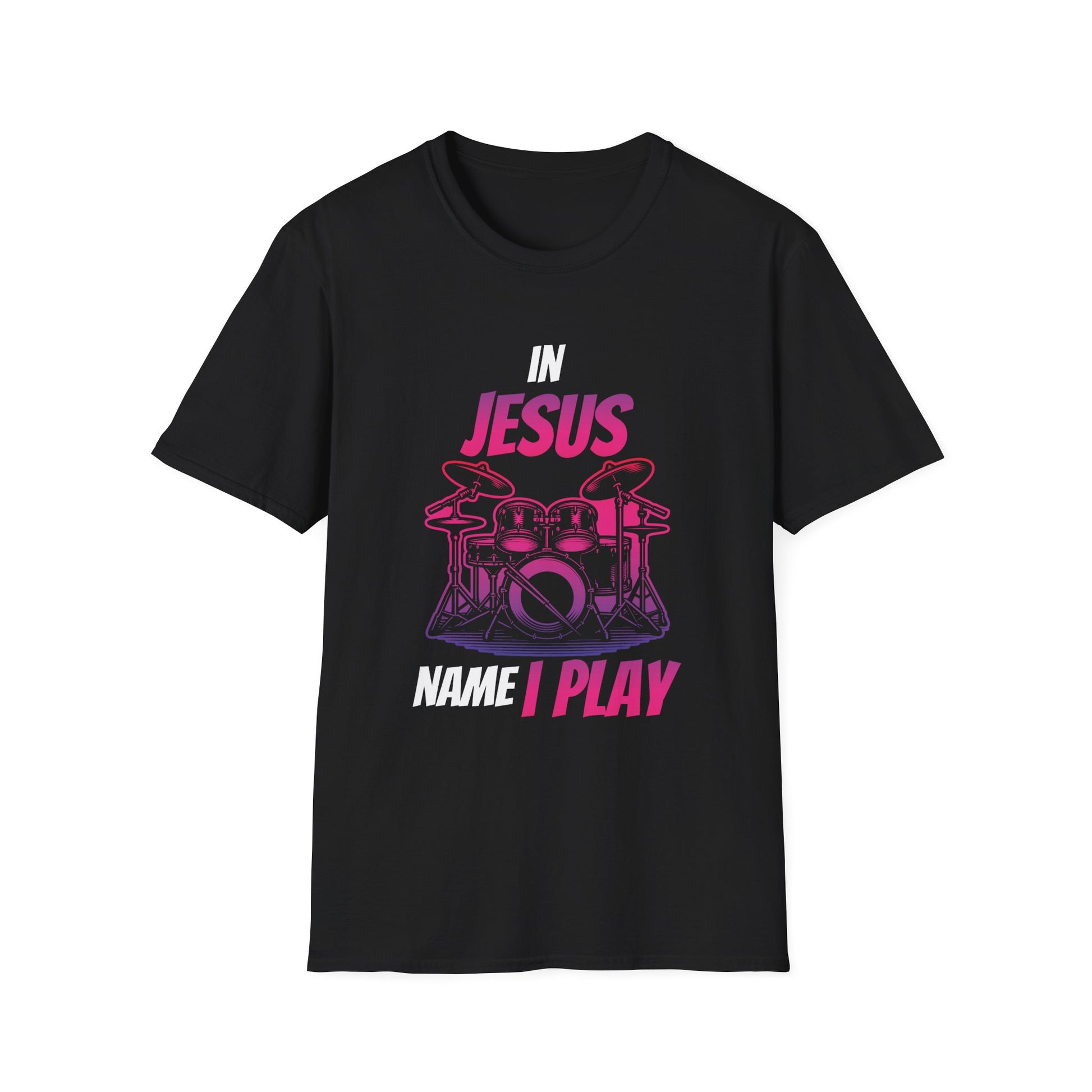 BoredKoalas Jesus Name I Play Drums Unisex T-Shirt