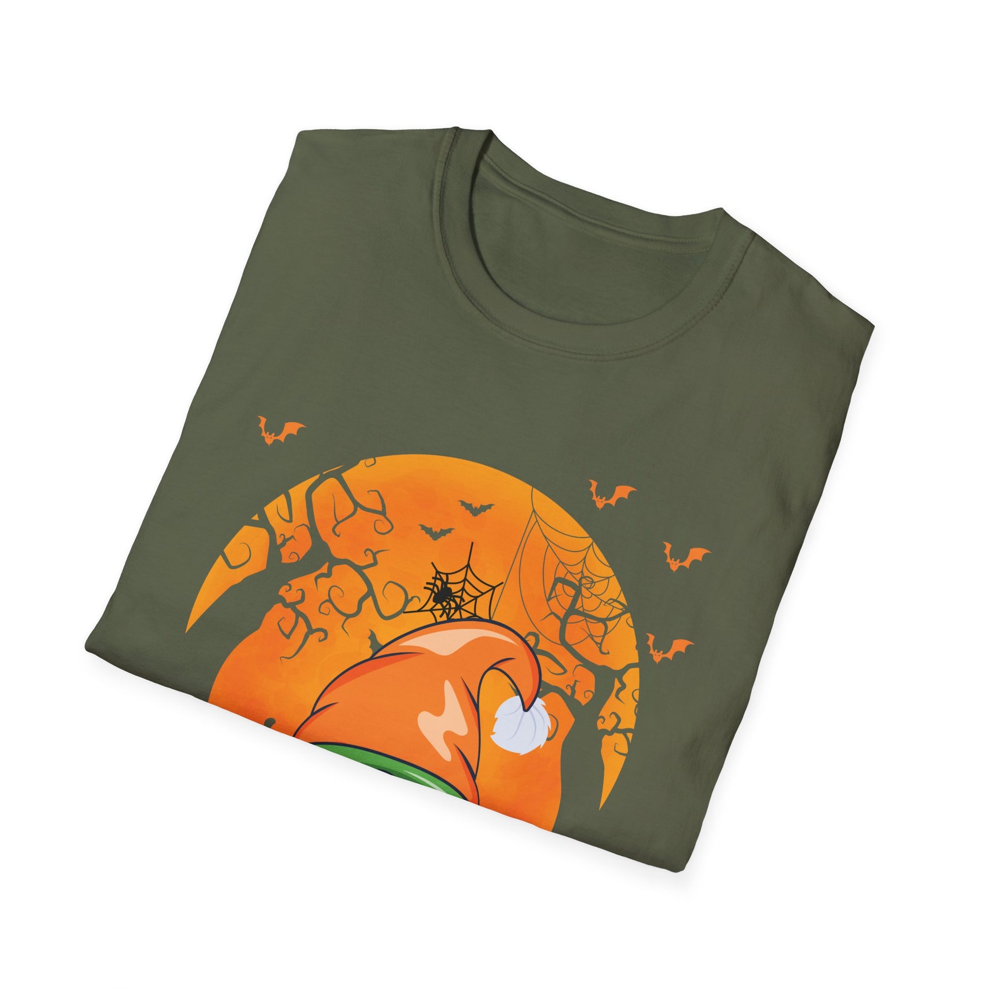 Halloween Gnome T-Shirt — Pumpkin & Jack-O'-Lantern Spooky Night Tee