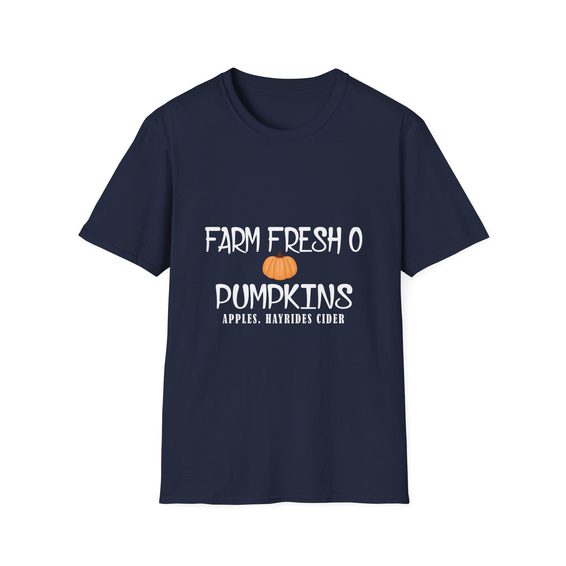 Farm Fresh Pumpkins T-Shirt – Apple Hayride Cider Fall Tee