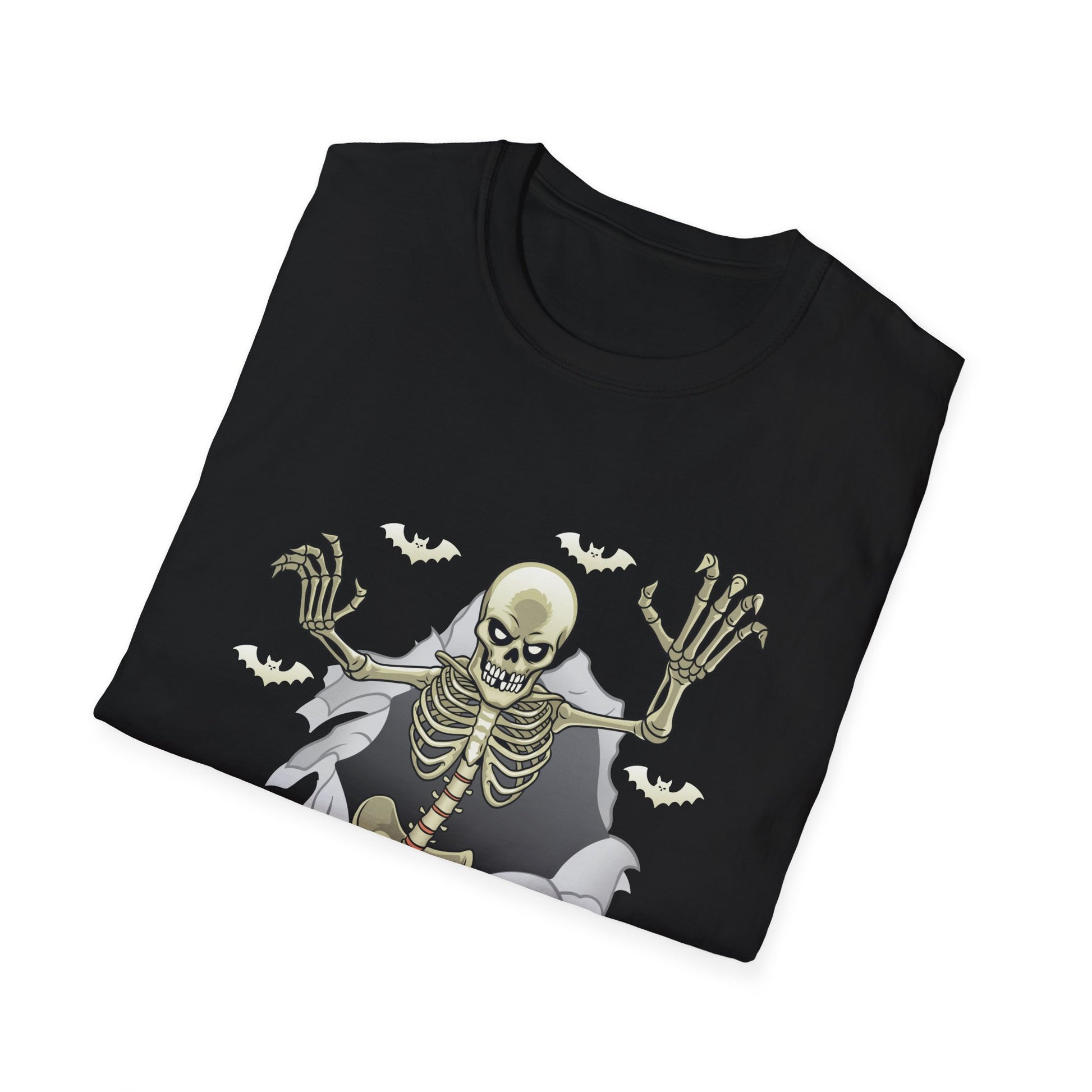 Never Better Skeleton T-Shirt — Funny Halloween Skull Tee