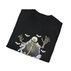 Never Better Skeleton T-Shirt — Funny Halloween Skull Tee