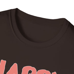 Happy Halloween - Flamingo Lover Witch Hat Pumpkin Halloween TeeUnisex Softstyle T-Shirt