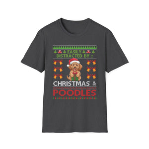 Christmas Poodles T-Shirt — 