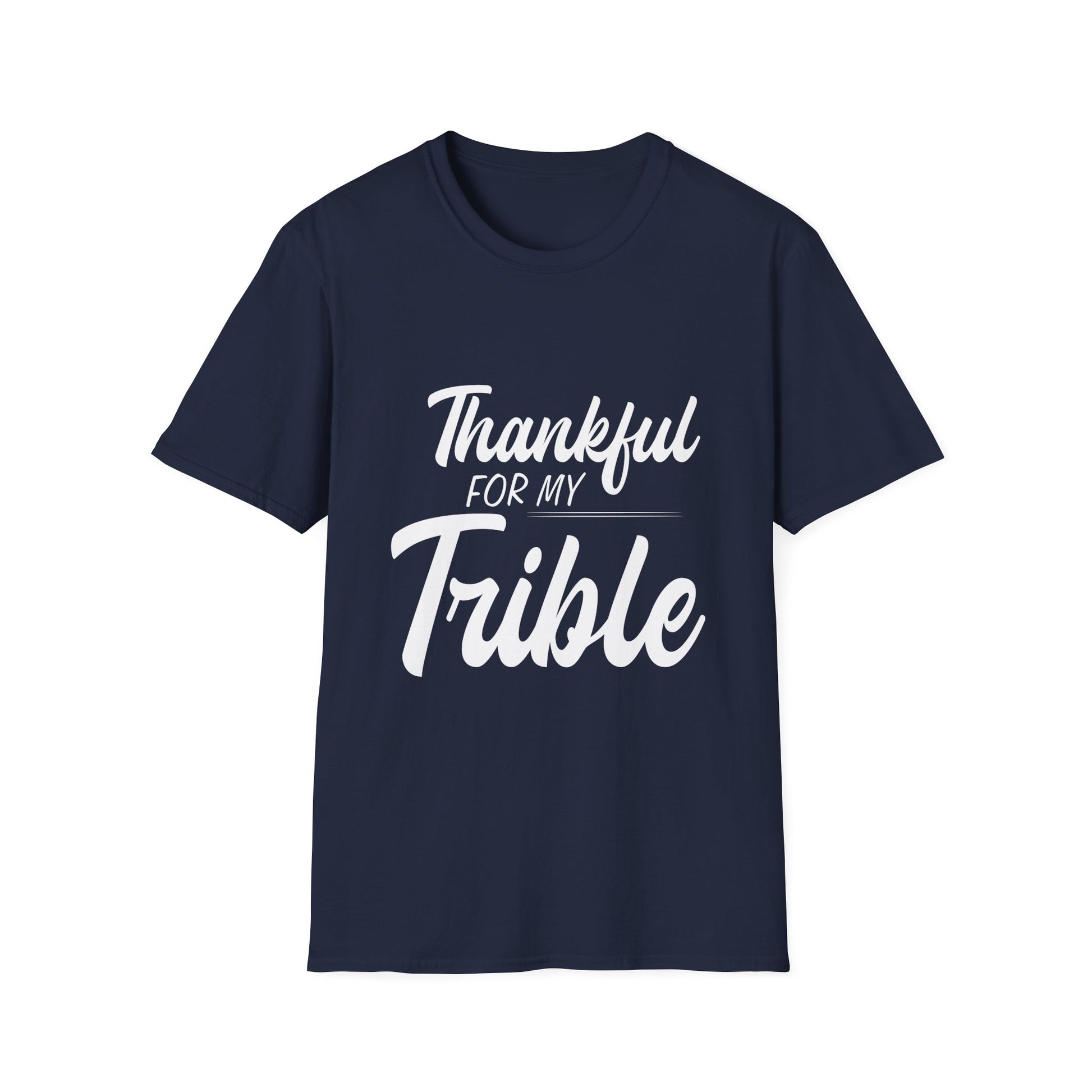 Thankful For My Tribe T-Shirt — Family & Friends Thanksgiving Tee