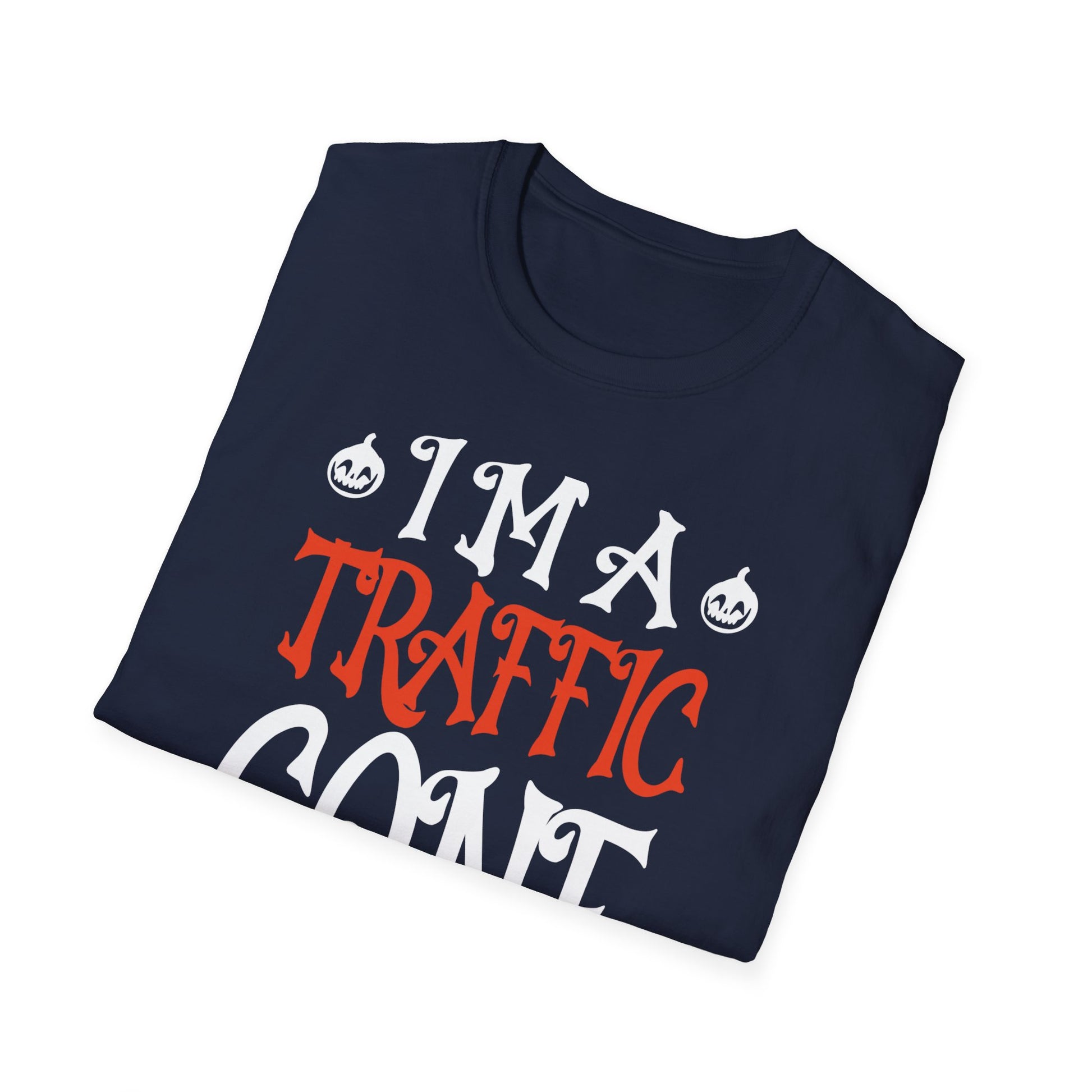 I'm a Traffic Cone Halloween Traffic Cone Unisex Softstyle T-Shirt