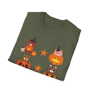 Baseball Player Halloween Spooky Baseball Lover HalloweenUnisex Softstyle T-Shirt