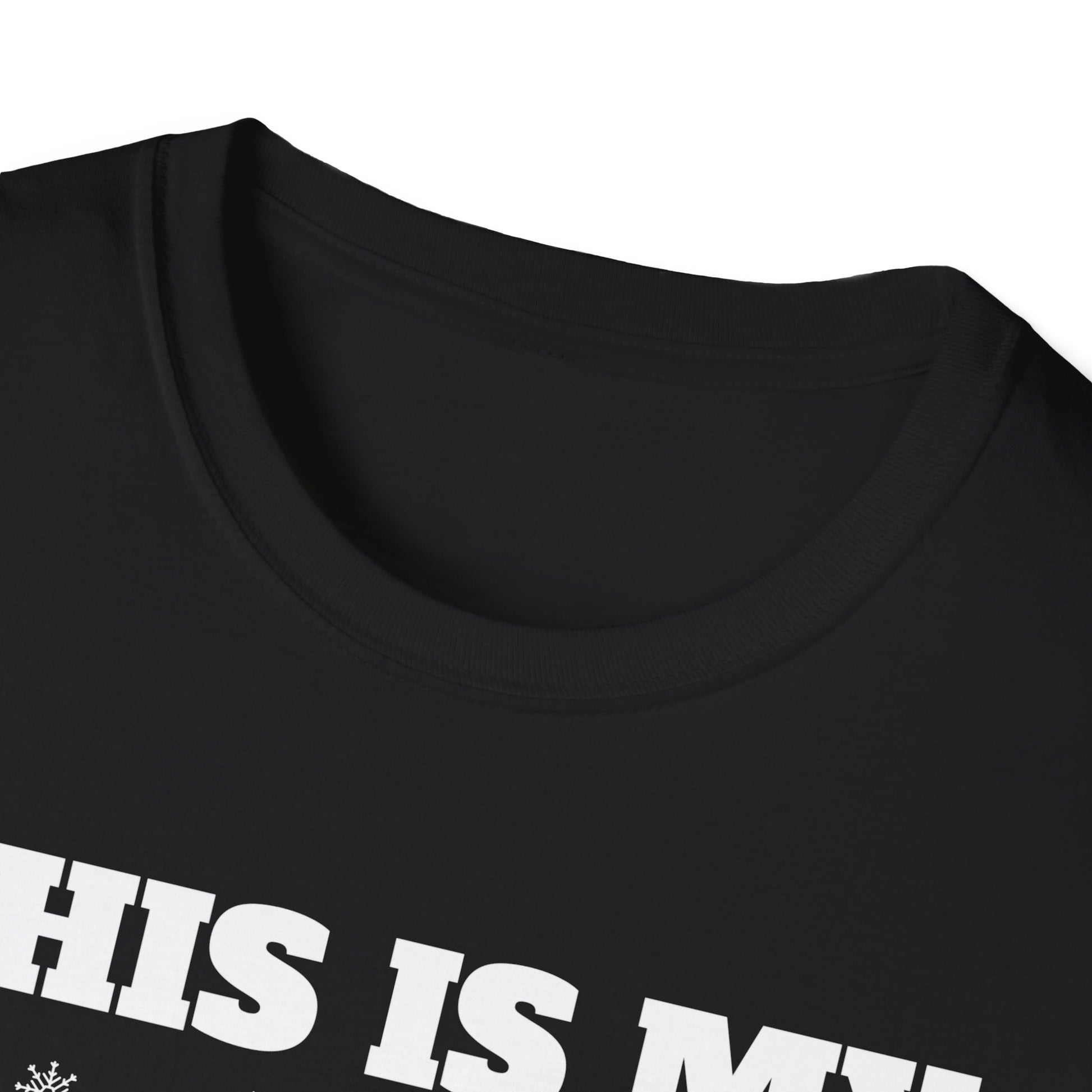 This Is My Christmas Pajama Shirt T‑Shirt — Funny Frog Santa Holiday Tee