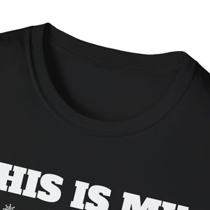 This Is My Christmas Pajama Shirt T‑Shirt — Funny Frog Santa Holiday Tee