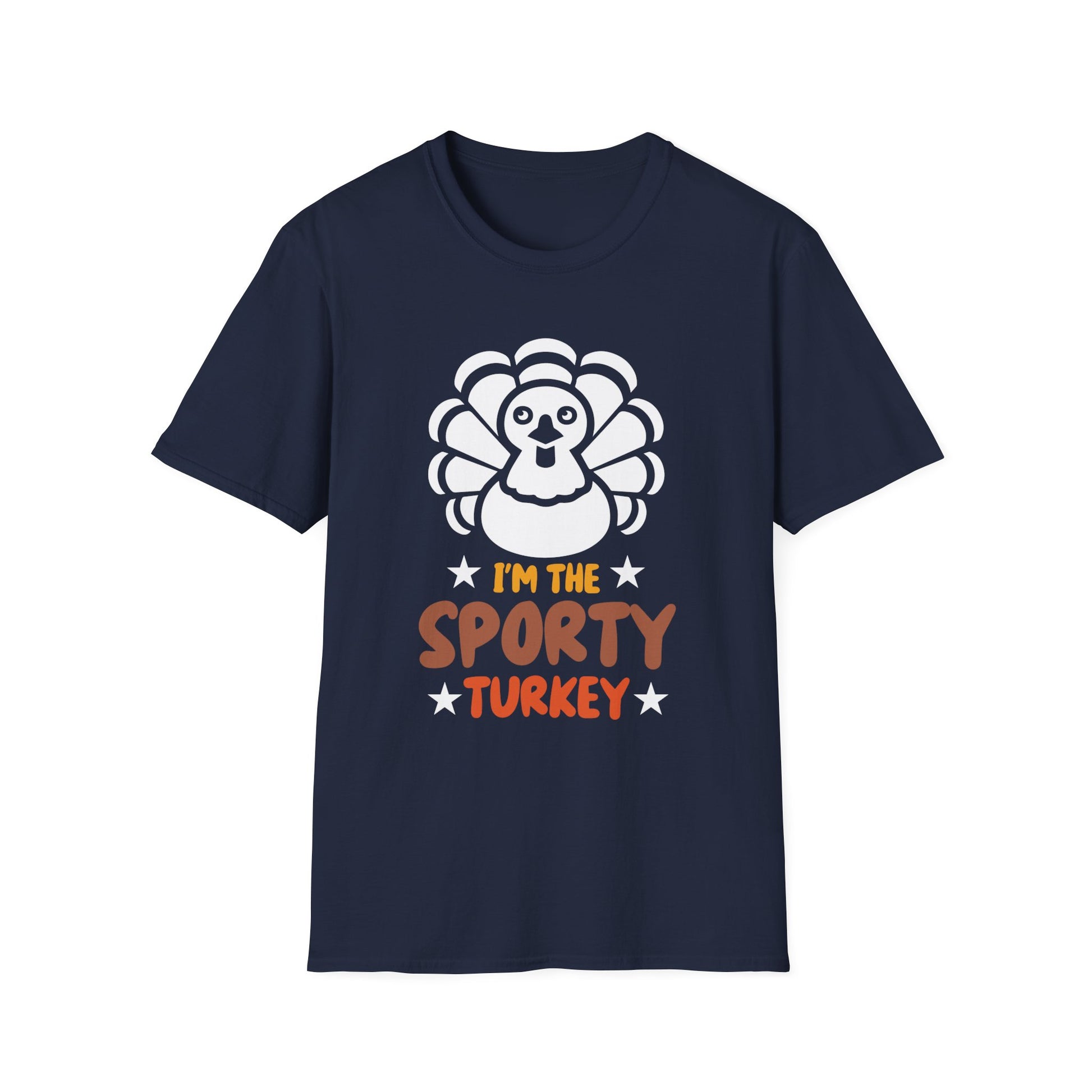 I’m the Sporty Turkey T-Shirt — Funny Thanksgiving Turkey Tee