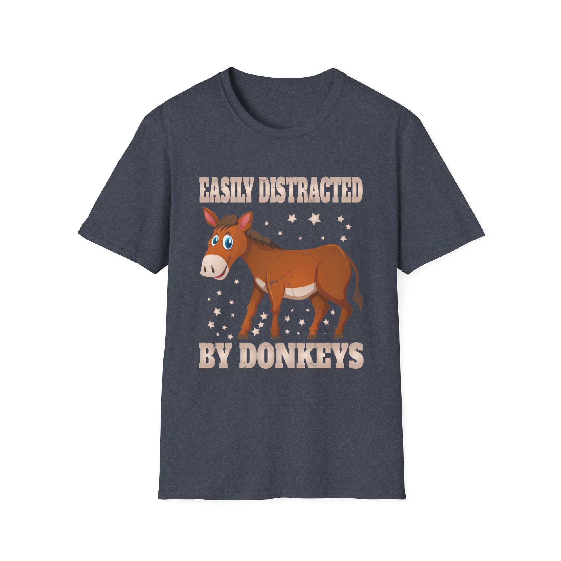 Easily Distracted by Donkeys Unisex T-Shirt
