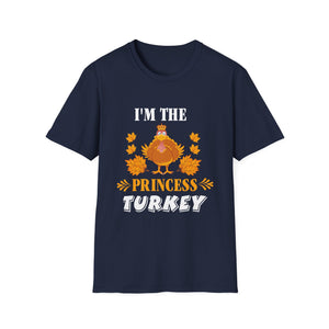 Thanksgiving Princess T-Shirt for Kids
