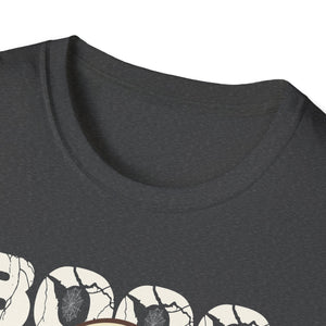 Ghost Reading 'Boo' T-Shirt — Cute Halloween Book Lover Tee