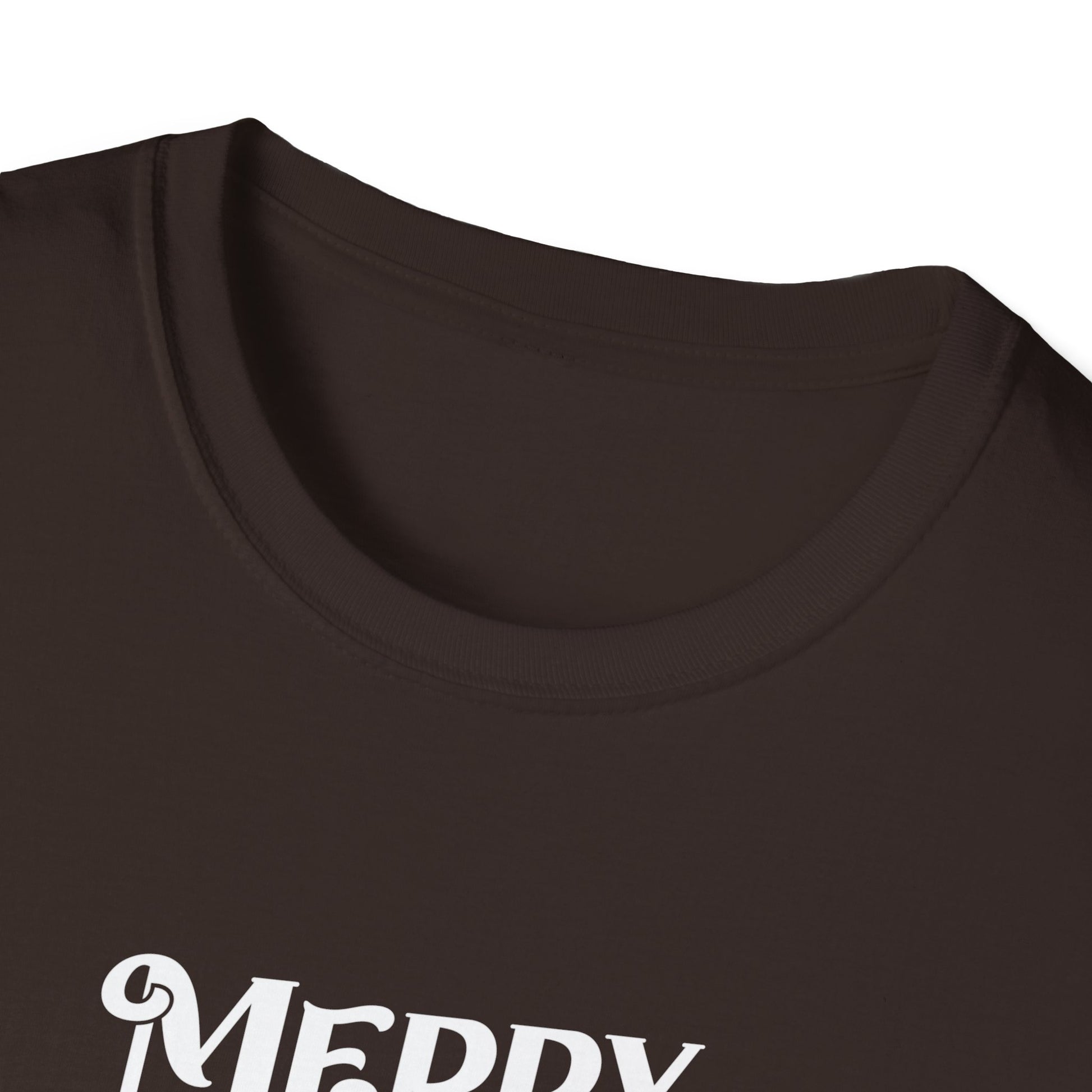 Christmas Bulldog Bully Merry English Bulldog Christmas Unisex T-Shirt