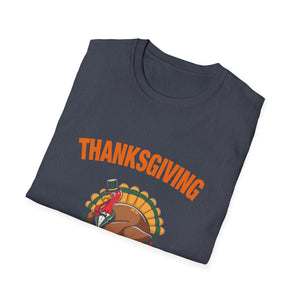 They are eating the turkeys Funny Thanksgiving  Unisex T-Shirt