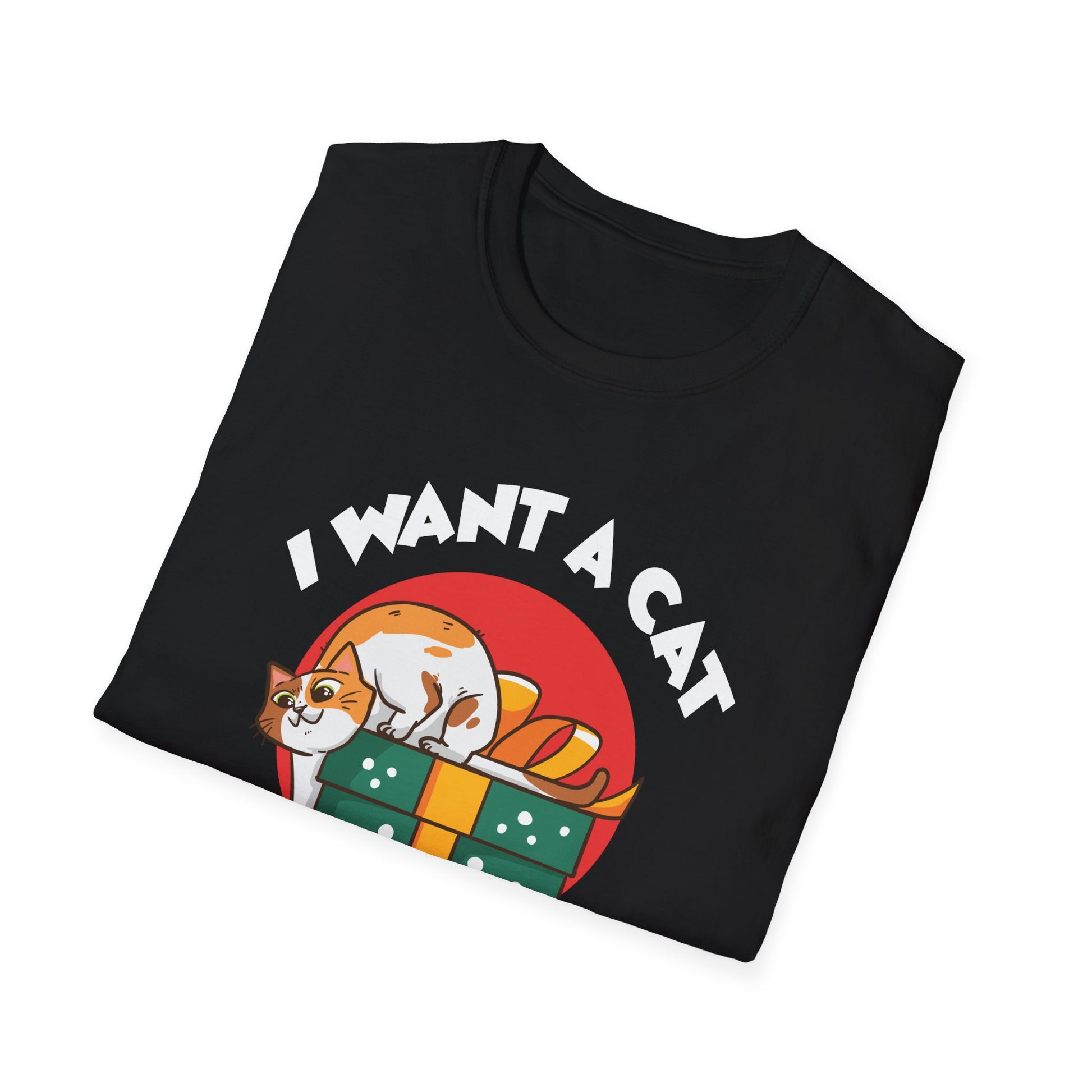 Christmas Cat Cats For All Christmas Cats Unisex T-Shirt