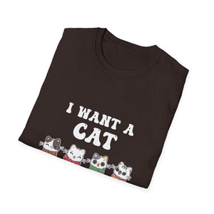 Christmas Cat Cats For All Christmas Cats Unisex T-Shirt