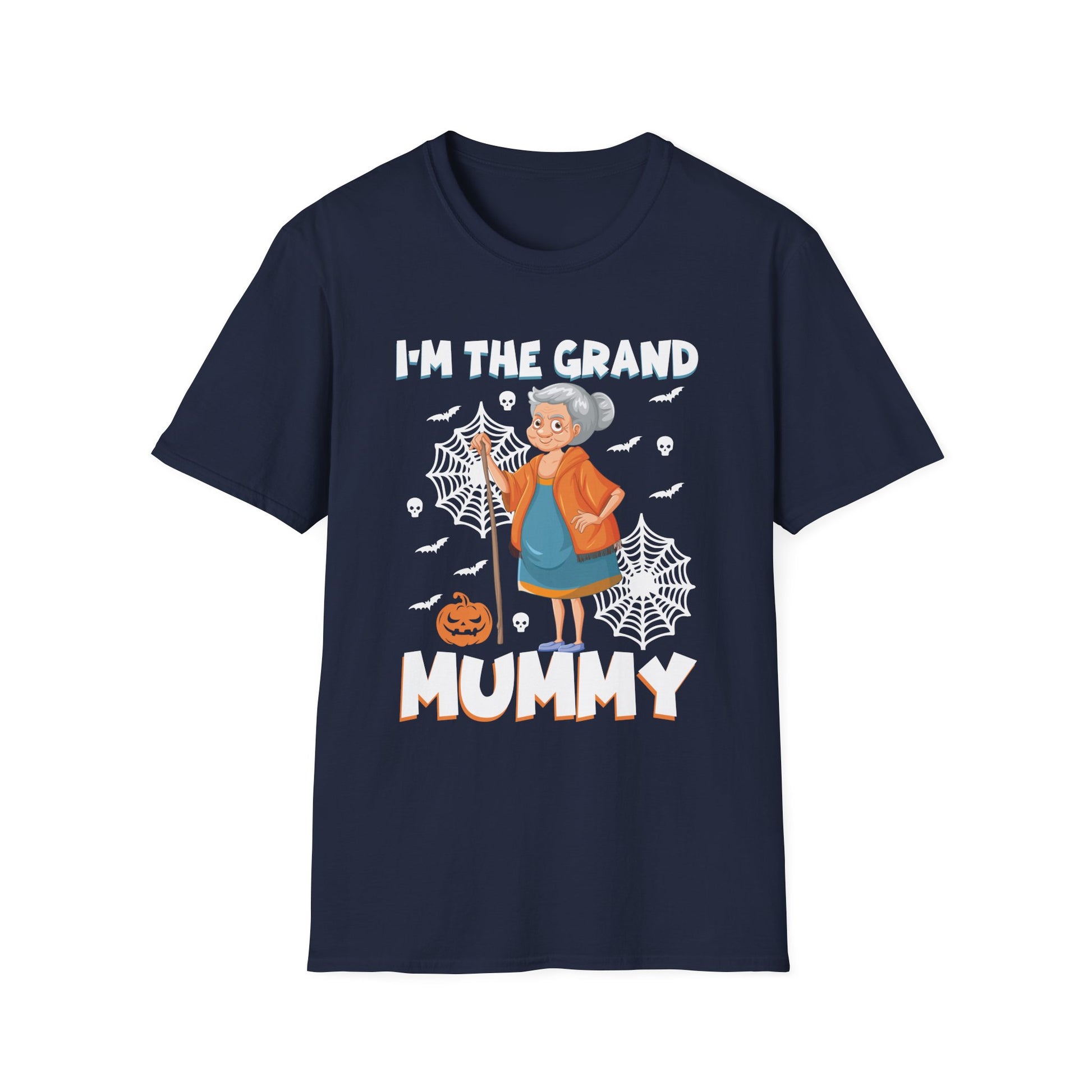 Halloween I'm The Grandma Grandma Halloween T-Shirt Unisex Softstyle T-Shirt