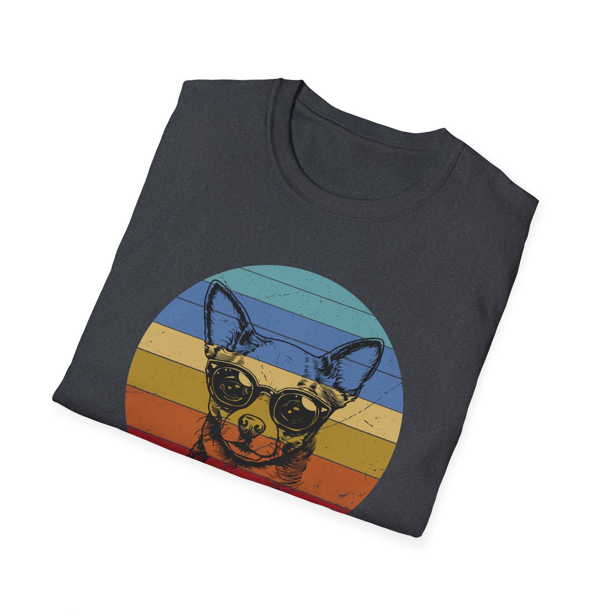 Vintage Chihuahua Mom Dog Lovers Mother's Day Unisex T-Shirt