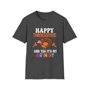 Thanksgiving Birthday T-Shirt — 